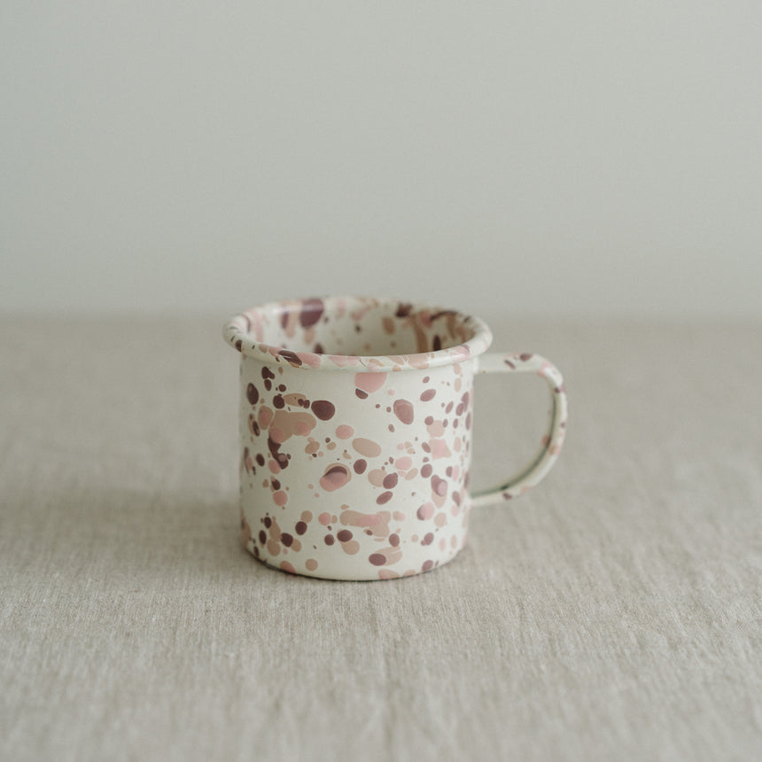 Catalina Enamel Mug, Desert Rose