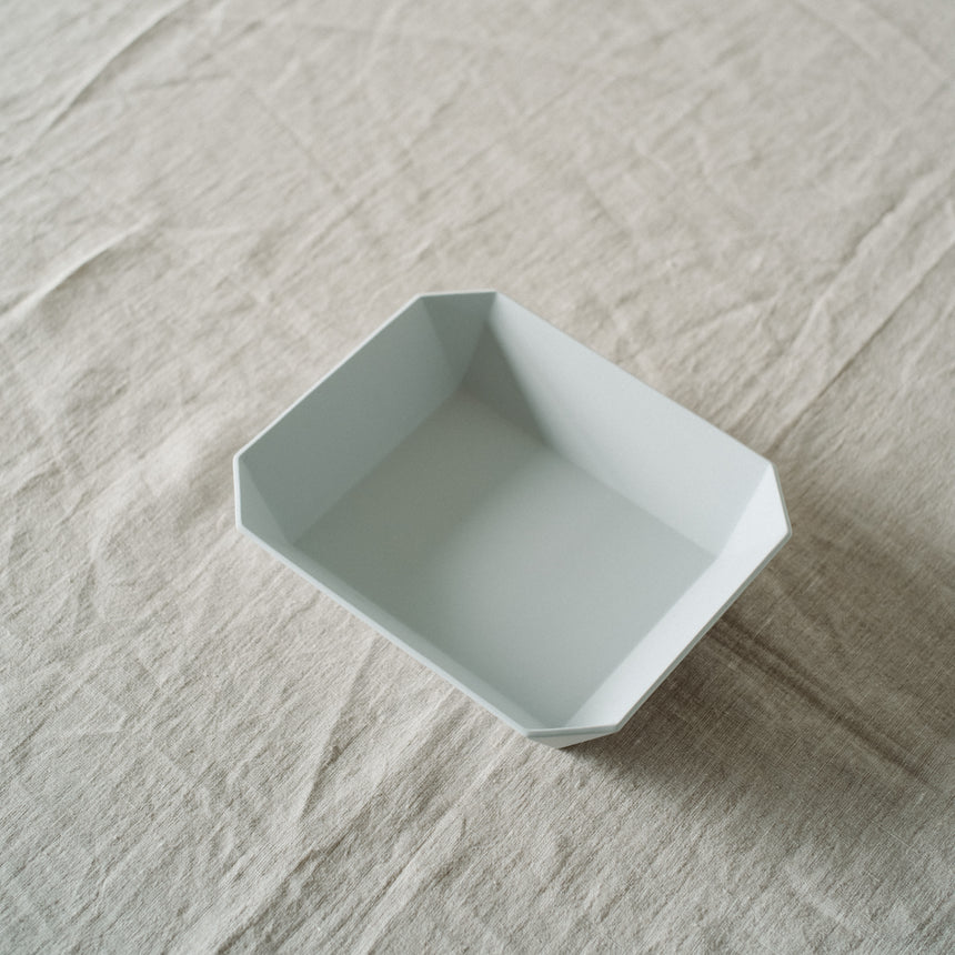 TY Standard Square Bowl, Grey