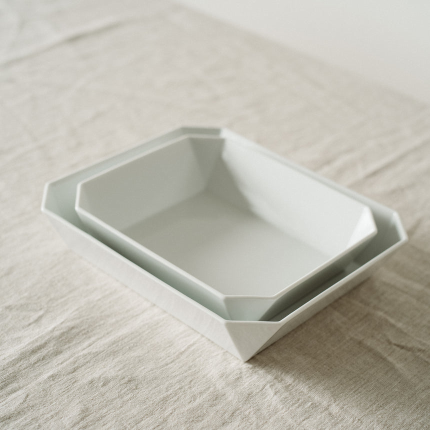 TY Standard Square Bowl, White