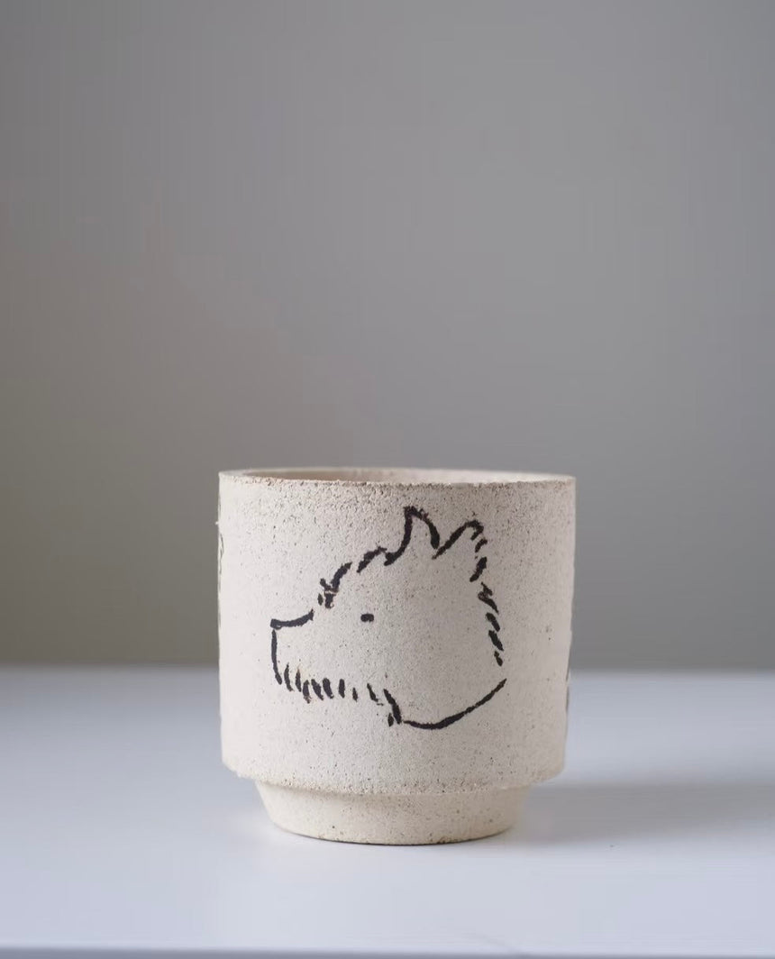 Fluffy - mini pot