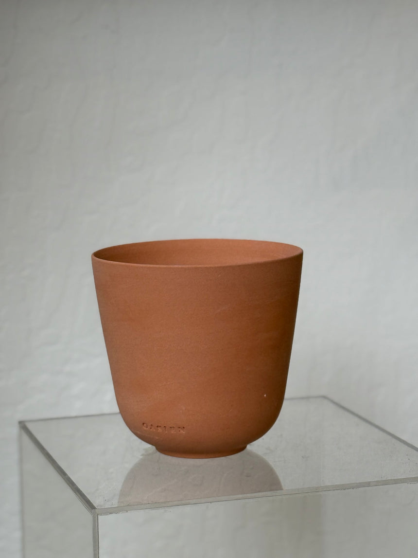 Saguaro pot - orange & orange