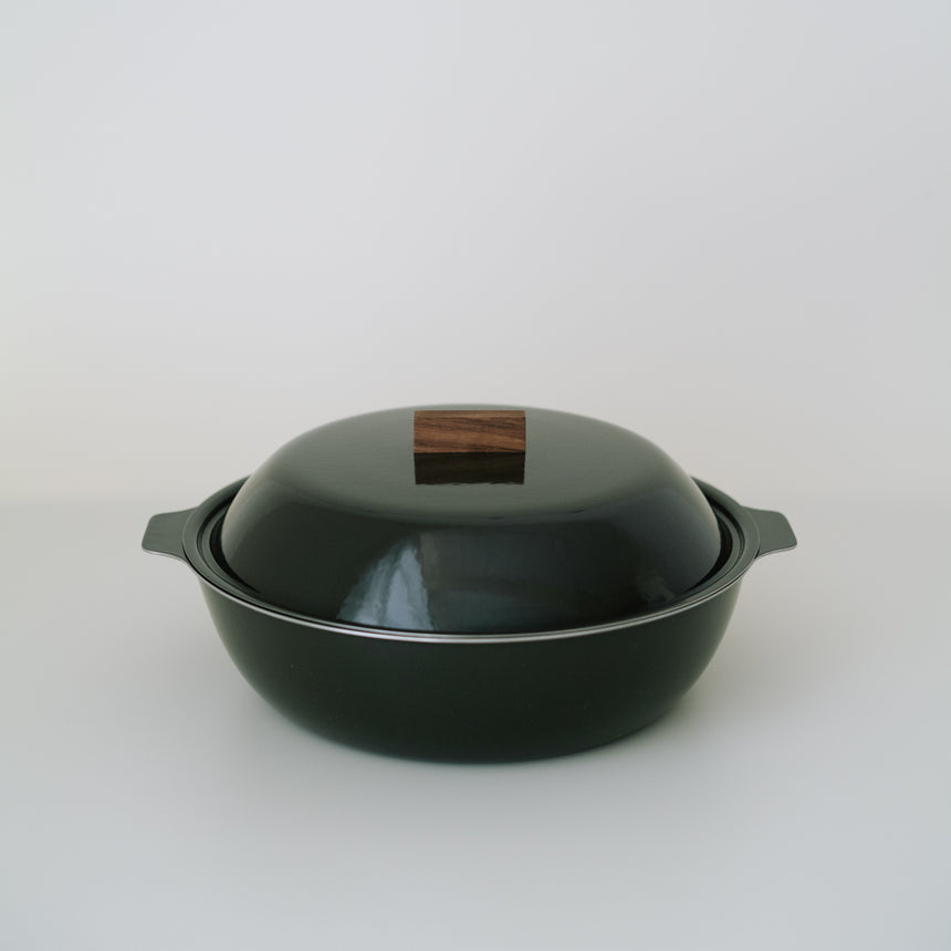 KAKOMI IH enamel pot with steam plate, 2L