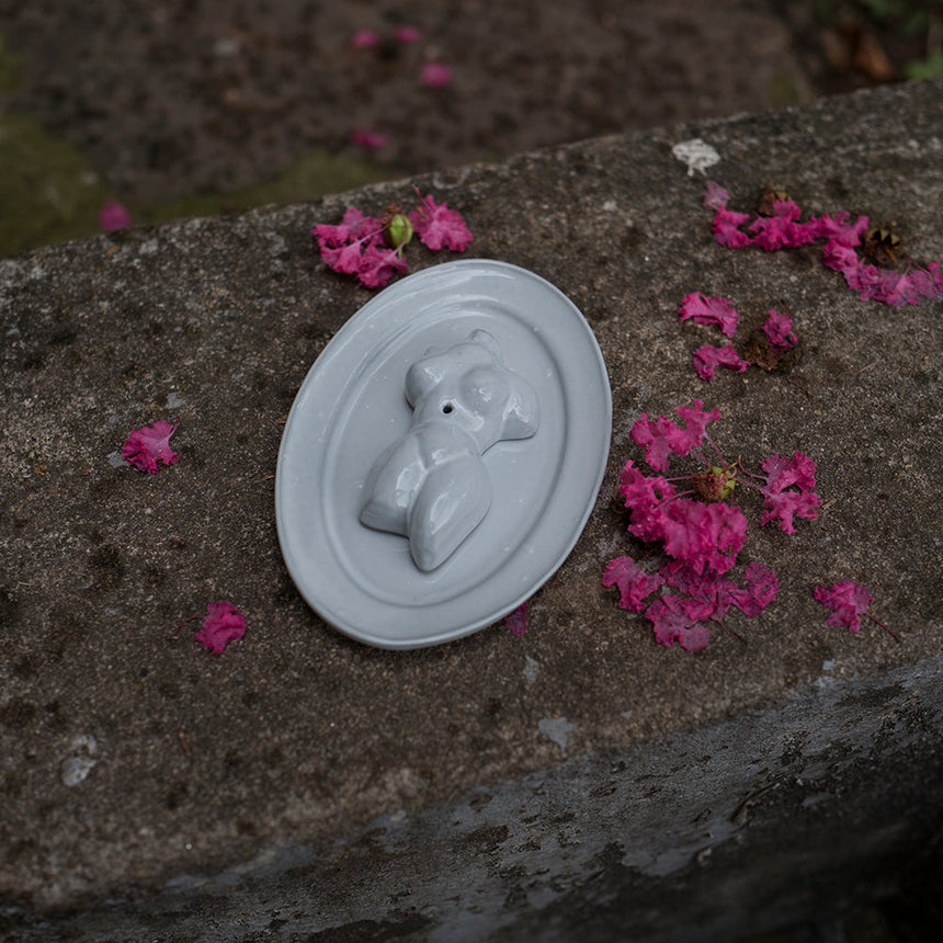 OJACRAFT Handmade Plate, OVAL mini