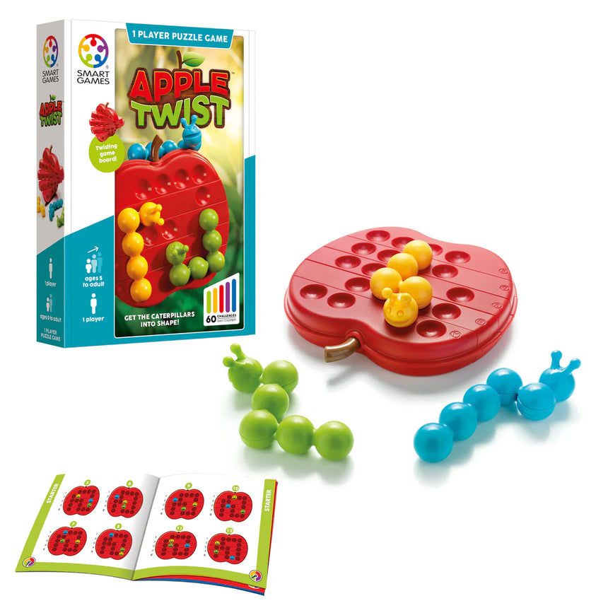 Smart Games - Apple Twist Travel Puzzle Game with 60 Challenges