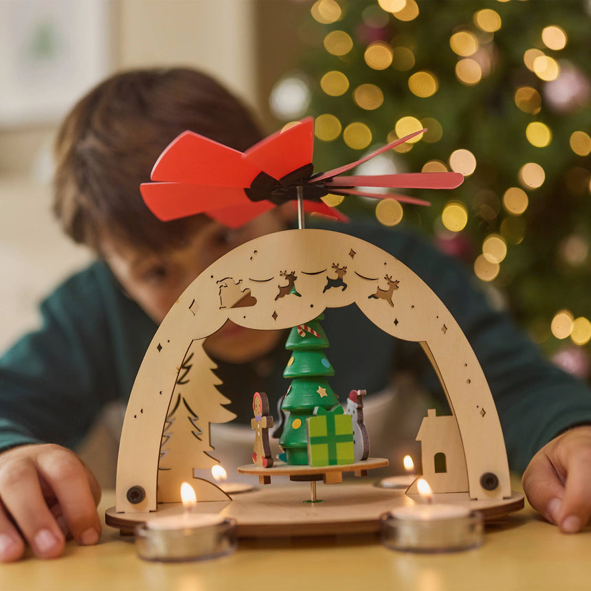 KiwiCo - Christmas Candle Carousel Science Kit for Kids
