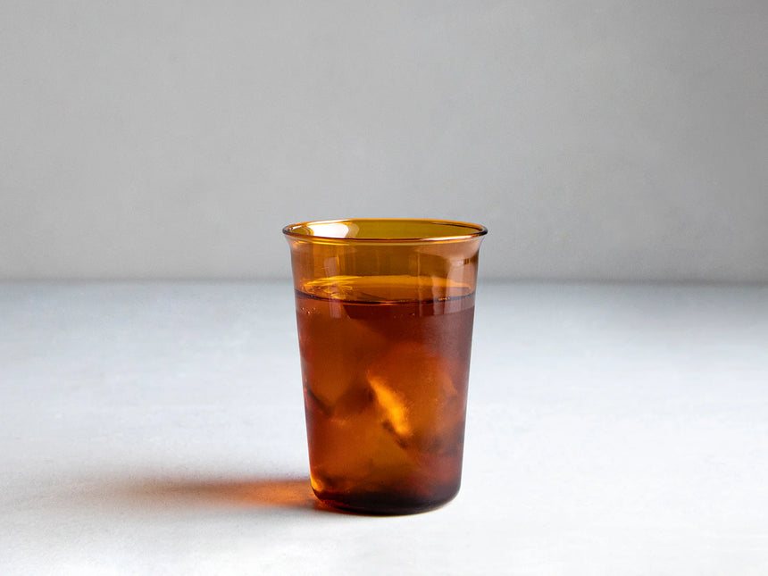 CAST Glass Cup, Amber