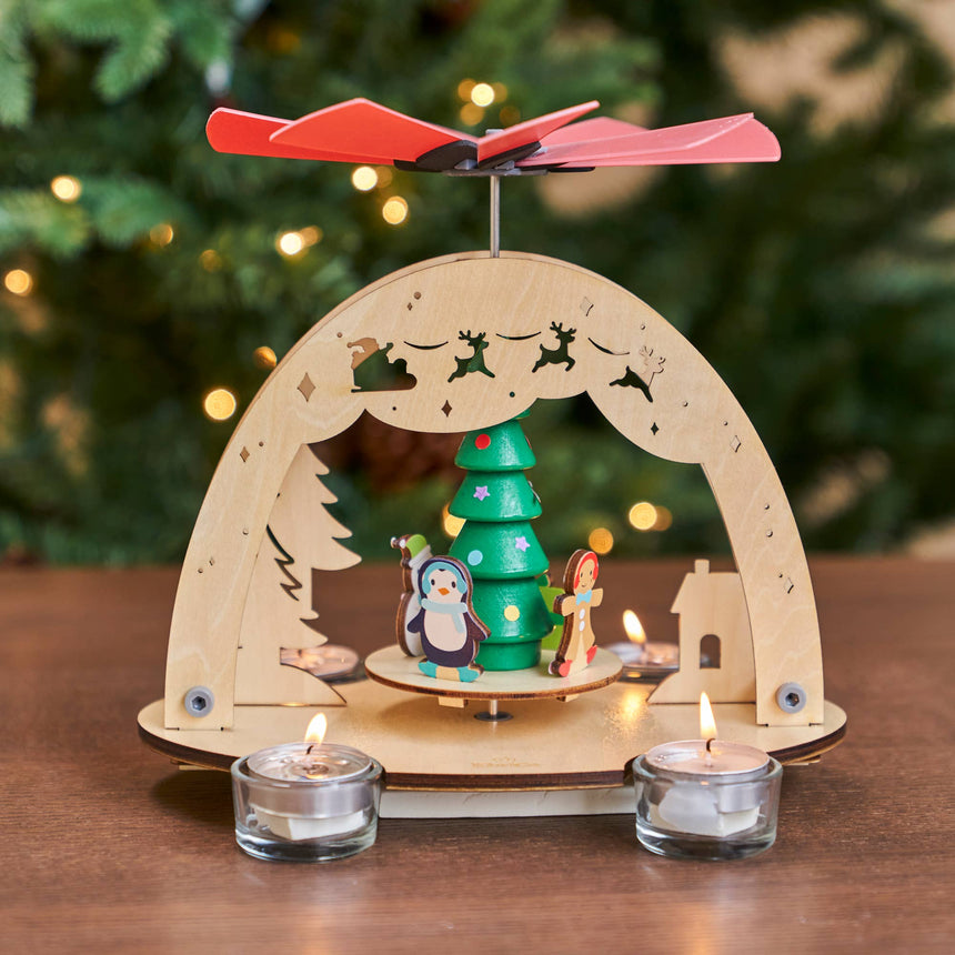 KiwiCo - Christmas Candle Carousel Science Kit for Kids