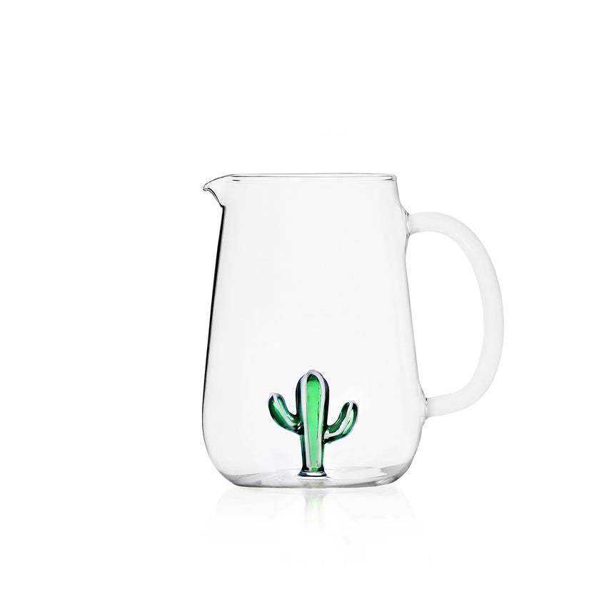 Desert Plant Jug, Green Cactus