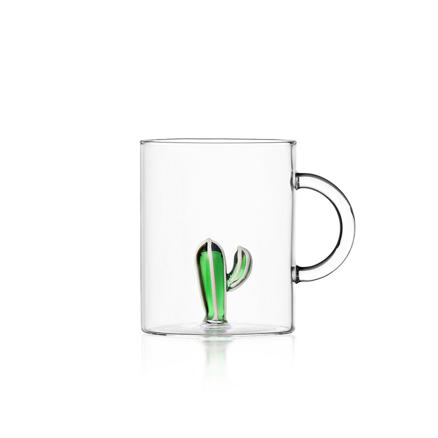 Desert Plant Mug, Green Cactus