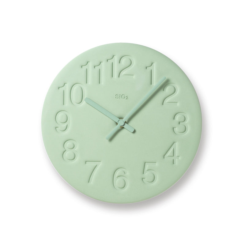 Earth Wall Clock, Matcha