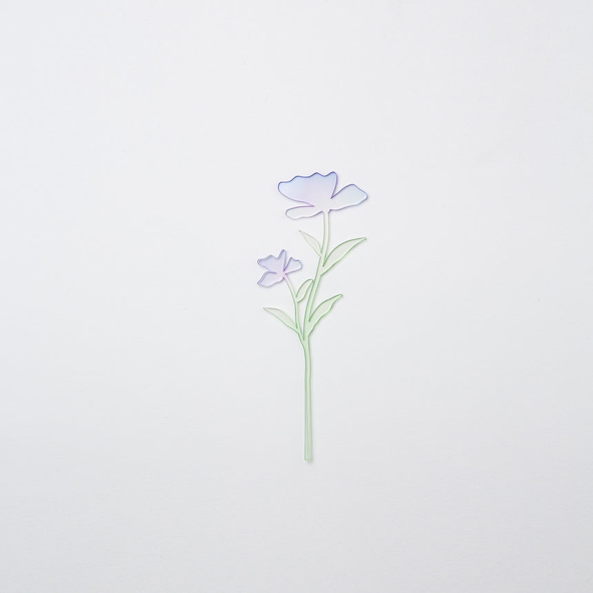 Artist Acrylic Flower, Blue Violet Crocus