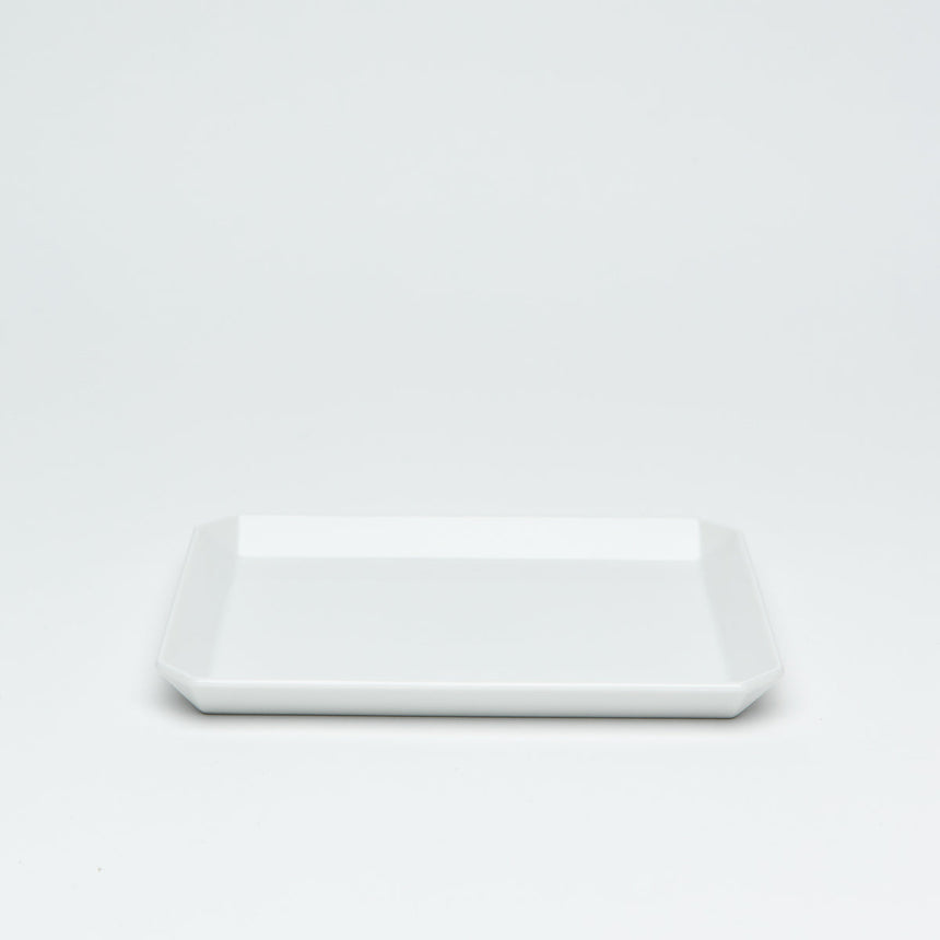TY Standard Square Plate, White