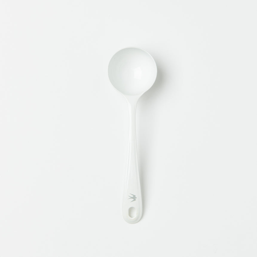 TSUBAME Enamel Coffee Measuring Spoon, White